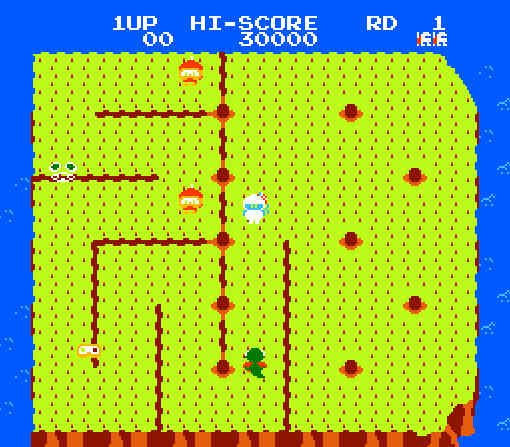 ゲームオアシス-レトロゲーム-ディグダグ2-02