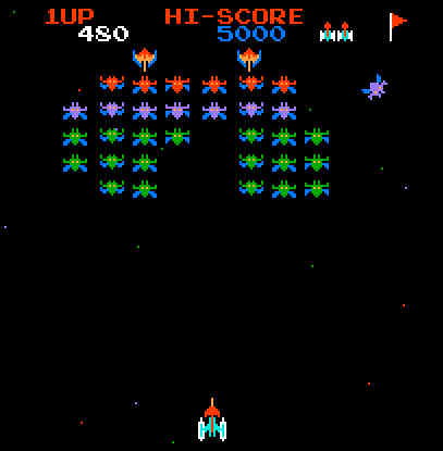 ゲームオアシス－レトロゲーム－ギャラクシアン－04