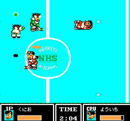 ゲームオアシス-レトロゲーム-いけいけ!熱血ホッケー部~すべってころんで大乱闘-12