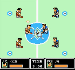 ゲームオアシス－レトロゲーム－熱血ホッケー部－第五試合花園高校アメフトクラブ戦－01