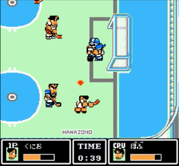 ゲームオアシス－レトロゲーム－熱血ホッケー部－第五試合花園高校アメフトクラブ戦－05