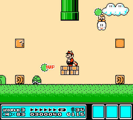 ゲームオアシス－レトロゲーム－ファミコン版マリオ3ワールド3攻略－06