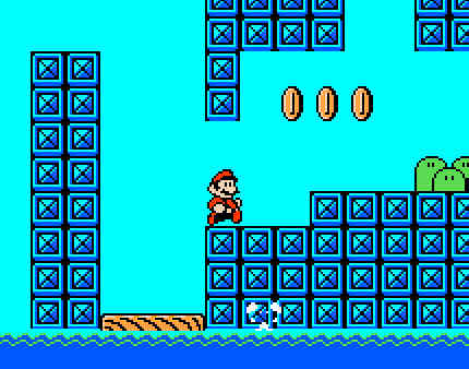 ゲームオアシス－レトロゲーム－ファミコン版マリオ3ワールド3攻略－10