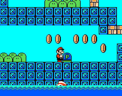 ゲームオアシス－レトロゲーム－ファミコン版マリオ3ワールド3攻略－11