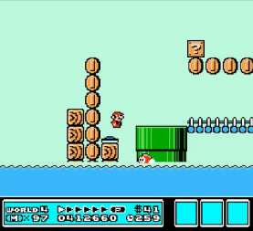 ゲームオアシス－レトロゲーム－ファミコン版マリオ3ワールド4攻略－03