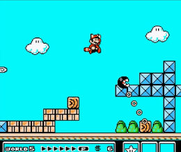 ゲームオアシス－レトロゲーム－ファミコン版マリオ3ワールド5攻略－01