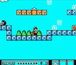 ゲームオアシス－レトロゲーム－ファミコン版マリオ3ワールド5攻略－03