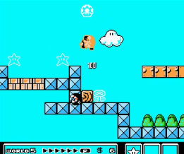 ゲームオアシス－レトロゲーム－ファミコン版マリオ3ワールド5攻略－04