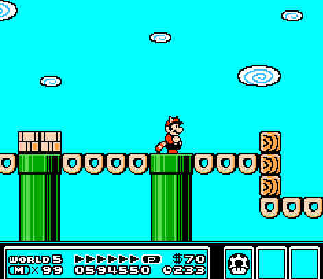 ゲームオアシス－レトロゲーム－ファミコン版マリオ3ワールド5攻略－12