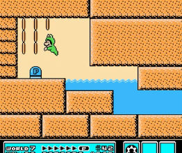 ゲームオアシス－レトロゲーム－ファミコン版マリオ3ワールド7攻略－04