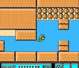 ゲームオアシス－レトロゲーム－ファミコン版マリオ3ワールド7攻略－05