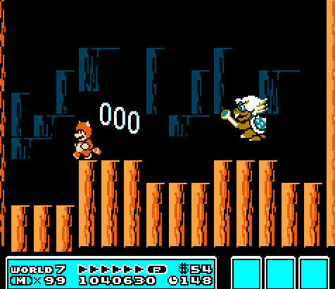 ゲームオアシス－レトロゲーム－ファミコン版マリオ3ワールド7攻略－14